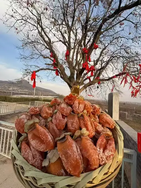 柿饼成品